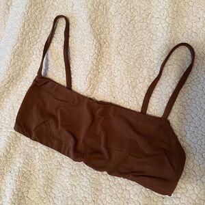 HARA the Label Leo High Cut Brown Bra in Earth